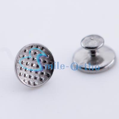 China Dental Orthodontics Orthodontic Material Inside Lingual Oral Cavity Buttons Round / Bondable Rectangular for sale