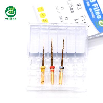 China Dental Aggregation Metal Endodontic Materials File Flexible Root Canal Files for sale