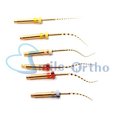 China Metal NITi Dental W3 F Files Endodontic Rotary Endo Files for sale