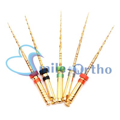 China Dental Endodontic Metal Smile NITi W3 M Files Endo Rotary Files for sale