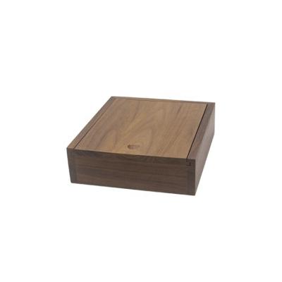 China USA Amazon Custom Wooden Box Hot Selling Solid Nuts Wooden For Gift Photo Packing Box Baby Memory Box for sale