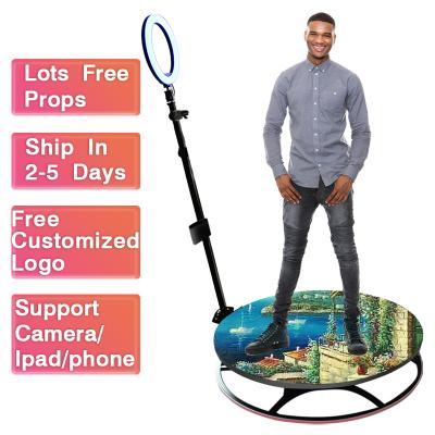 China Bestselling Cheapest 360 Photo Photobooth 6 People Photobooth Science Props Inflatable Mirror Booth Photobooth Arm Machine 80cm for sale