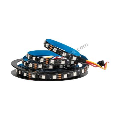 China Flexible LANDSCAPE DC12V 7W / RGB Digital LED Strip Rolls SM16703 IC Programmable Full Color for sale