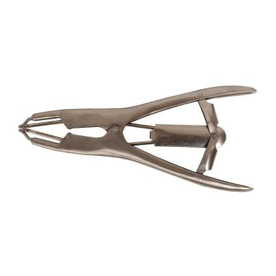 China Farms Material 304 Stainless Steel Hog Tail Cutting Bloodless Castration Pliers for sale