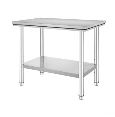 China Stainless Steel Work Table 24 x 36 x 32 Inch Kitchen Prep and Work Table Prep Work Table Commercial Heavy Duty Metal Work Table for sale