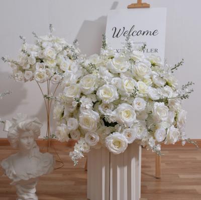 China Fashional Cheap Price Artificial Flower Wedding Ball Artificial Silk Peony Flower Rose Flower Balls Table Flower Centerpiece For Wedding Decoration for sale