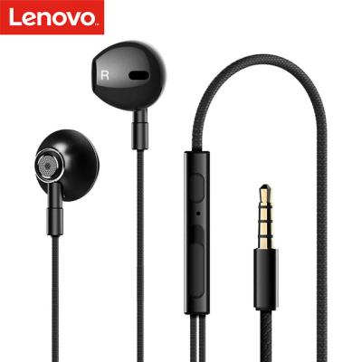 China Original Lenovo HF140 In-Ear Wired Earbuds Headphones With Microphone And Volume Control Powerful Bass Sound Noise Isolating Earphones for sale