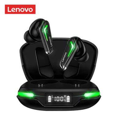 China In-ear lenovo gm3 tws wireless earphone with noise reduction LED earbuds bass headphone touch control gaming headset for sale