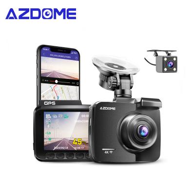 China AZDOME GS63H Waterproof Dash Cam 4K UHD Lens 4K UHD Recording Car DVR Camera Built-in Dual G-sensor Night Vision WDR GPS Wi-Fi Motion Detection for sale