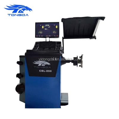 China Dynamic Balancing Video Display Full Automatic Car Manual Wheel Balancer For Wheel Balance CBL-890 for sale