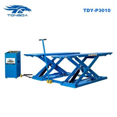 China 2021 China CE Automatic Scissor Car Lift Tongda TDY-P3010 Lift 3000 Kg Car Scissor Lift For Sale 3000kg for sale