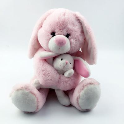 China Plush Hug A Small Sitting Baby Rabbit 30cm Rabbit Plush Toy Custom Plush Toy for sale