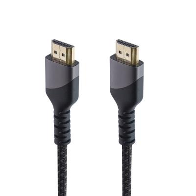 China Certified COMPUTER Ultra Braided Hdmi To Hdmi Cable 8k 60hz Male Hdmi 2.1 Cable For Computer HDTV for sale