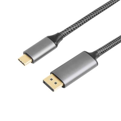 China COMPUTER USB 3.1 Type C USB C to DP Converter Adapter Cable DisplayPort 4K 60Hz to DP Cable for sale