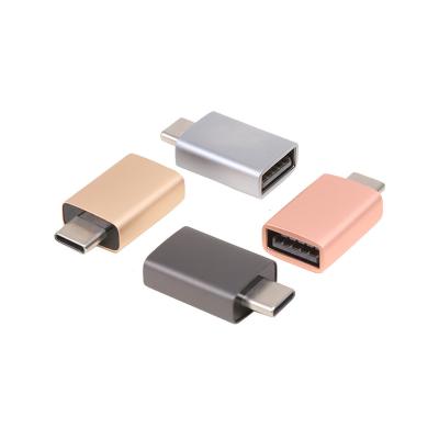 China High Quality Other Type Usb 3.1 USB-c Male C To Usb 3.0 A Female Otg Adapter For Apple Mac Video Game Player for sale