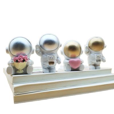 China China Astronaut Resin Crafts Study Coffee Table Handmade Model Ornaments for sale