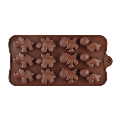 China Sustainable Silicone Chocolate Molds Reusable Candy Baking Mold Ice Cube Trays for sale