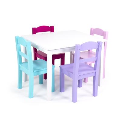 China Modern Hot Sale Kids Learning Desk Ergonomic Kids Study Table Chair Set Children's Furniture Sets for sale