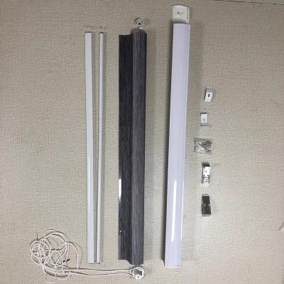 China Roller Zebra Blind Mechanism Modern Aluminum Tube Bottom Rail Cloth for sale