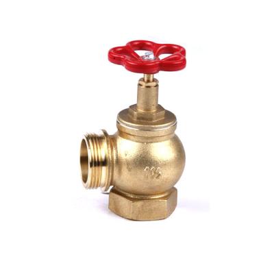 China Aluminum /brass PN16 fire hydrant landing special hot sale brass valve for sale