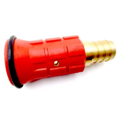 China Wholesale High Quality Aluminum /brass/Plastic Red Plastic Fire Hose Reel Nozzle Price for sale