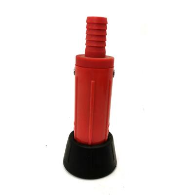 China Hot Selling Aluminum /brass/Plastic Fireman's Fire Hose Nozzle Good Quality 1 1/2 3/4 for sale