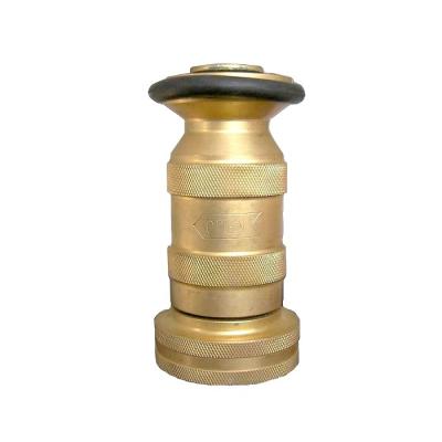 China Exquisite aluminum /brass/Plastic structure manufacturing plastic and brass DN65 fire hose nozzle types for sale