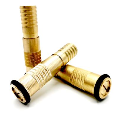 China Promotional good quality 1 inch aluminum /brass brass nozzle for fire fighting for sale