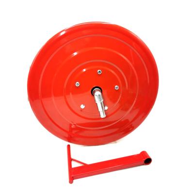 China Durable Mild Stainless Steel Steel / Using Swing Type Fire Hose Low Price 25M 30M PVC Reel for sale