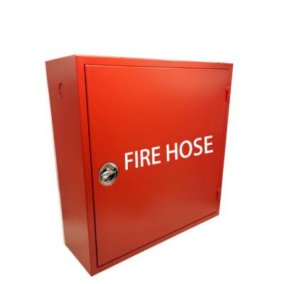 China Best Stainless Steel/Durable Soft Selling Using DN25 30m Stainless Steel Single Door Fire Hose Cabinet for sale