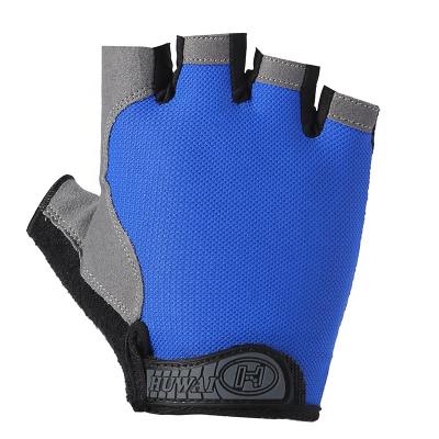 China New Short Half Finger Half Finger Gel Protection Breathable Recycling Recycling Gym Gym Racing Gloves Gloves Non-slip Breathable for sale