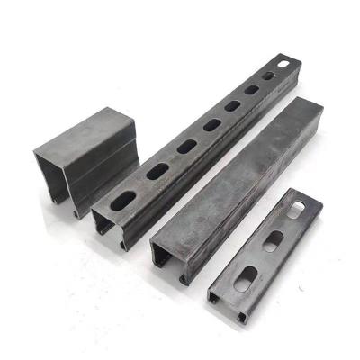 China High Quality Steel Industry Guide Rails C Channel For Pipe Support Solar Panel Profile Standard Sizes In Stock Supplier for sale