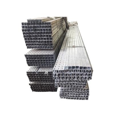 China Good Quality Contemporary Galvanized Steel C Strut Channel In Stock 41*41 Weigh Wide Usage for sale