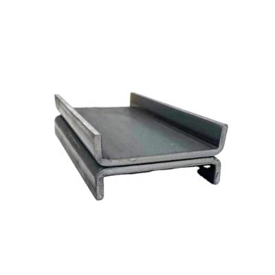 China Reliable Quality Steel U Rail Construction Guide Rail Galvanized Steel U Channel Beam Cold Rolled OEM Supplier for sale