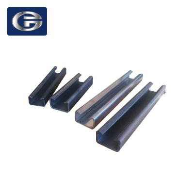 China Industry Guide Rails China Supplier Perforated Galvanized Unistrute C U Channel Strut Bar for sale