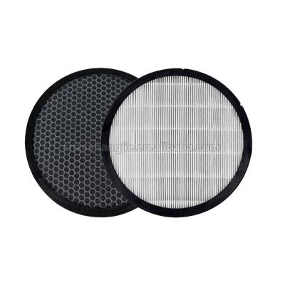 China Car Customized High Performance Air Purifier Round Activated Carbon Hepa Filter for sale