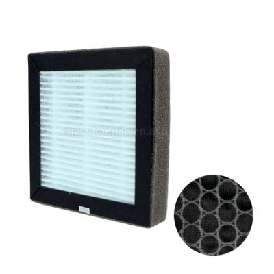 China Portable activated carbon air filter precision air filter high performance hepa replacement customized filter for sale