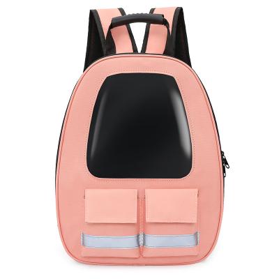 China Viable Direct Wholesale Daily Pet Cat Backpack Carrier Bag Outing Travel Fashion for sale