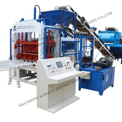 China Fully automatic concrete Cement Block Making Machine paving blocks hollow block factory price for sale