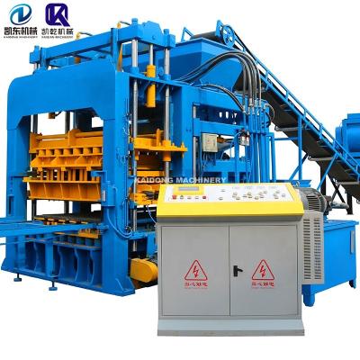 Cina High Pressure Qt12-15 Concrete Automatic Paver Brick Making Machinery in Bangladesh in vendita