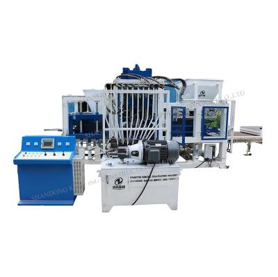 China QTF 6-15 hydraulic full automatic hollow block making machine cement zu verkaufen