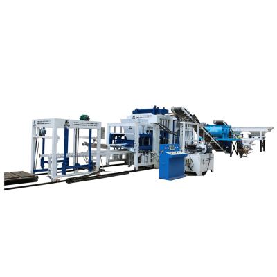 Chine Qt10-15 Concrete Hydraulic Interlocking Brick Machine Hollow Block Forming Machine Solid Paving à vendre