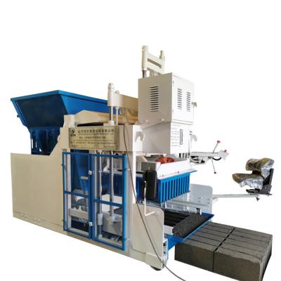 中国 QTM12-25 Automatic Concrete Block Making Machine Moving with high capacity 販売のため