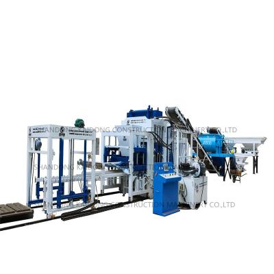 Chine Solid Hollow Hydraulic Interlocking Brick Machine Paving Stone Factory à vendre