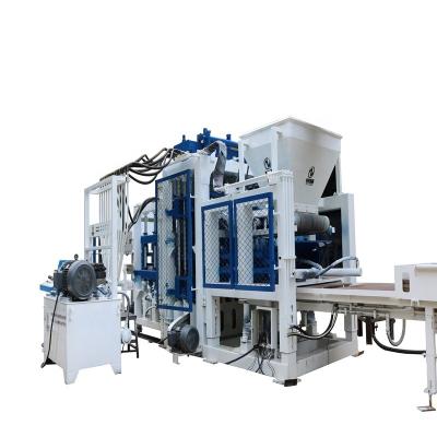 中国 QT10-15 fully automatic concrete hollow block making machine price made in china 販売のため