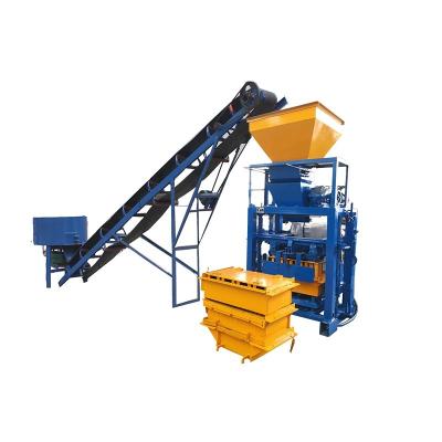 China Huge Capacity Interlocking Brick Making Machine Semi Automatic Hydraulic Concrete Paver in Africa for sale