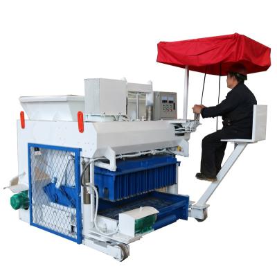 China German QTM 6-24 mobile egg laying concrete block making machine brick price for sale