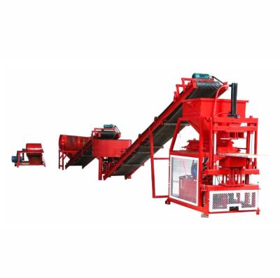 中国 Clay Cement Hydraulic Interlocking Brick Machine Manual Earth Block Machinery 販売のため