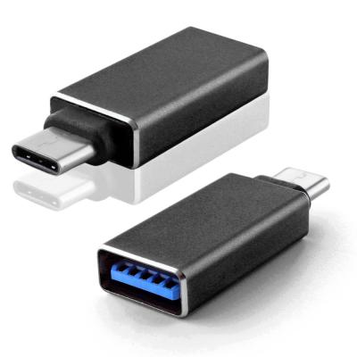 China High Quality USB OTG Mobile Phone Type-c with 3.1 Data Connector USB 3.0 Female to Type c Male OTG Adapter for sale