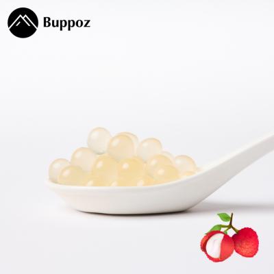 China Bubble Tea Bubble Tea Ingredients Lychee Jumping Boba for sale